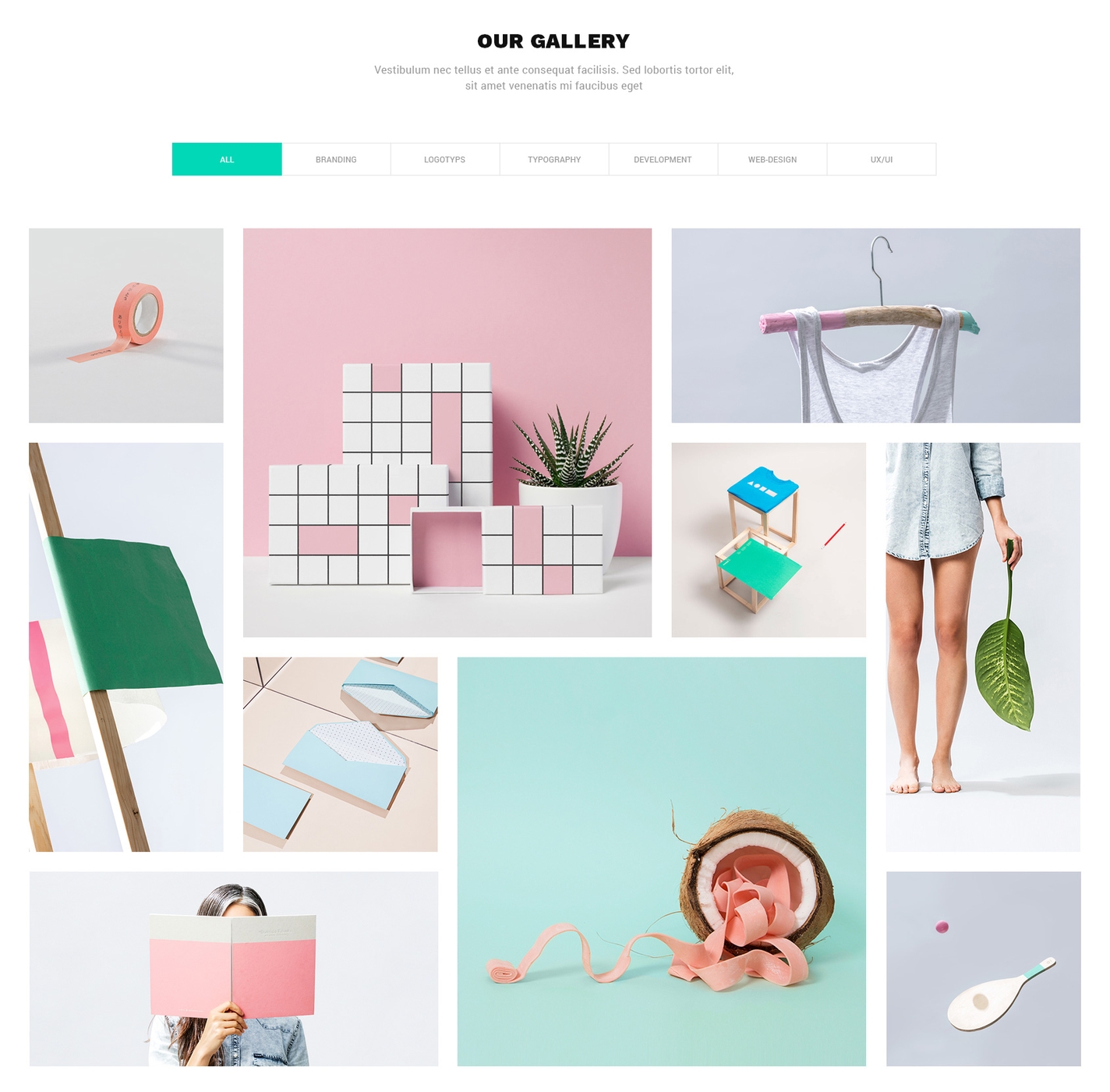 HTML Bootstrap Minimal Theme