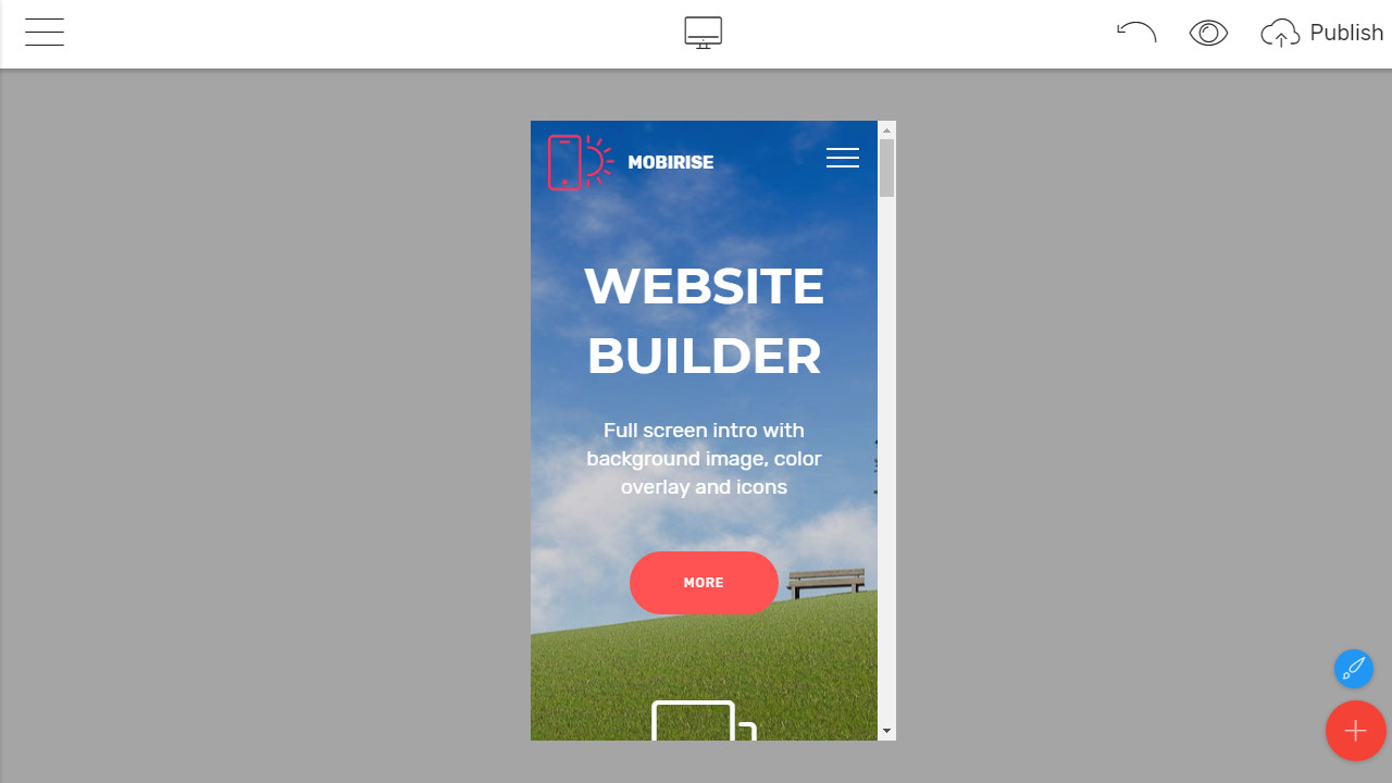 Mobile-Friendly Website Builder